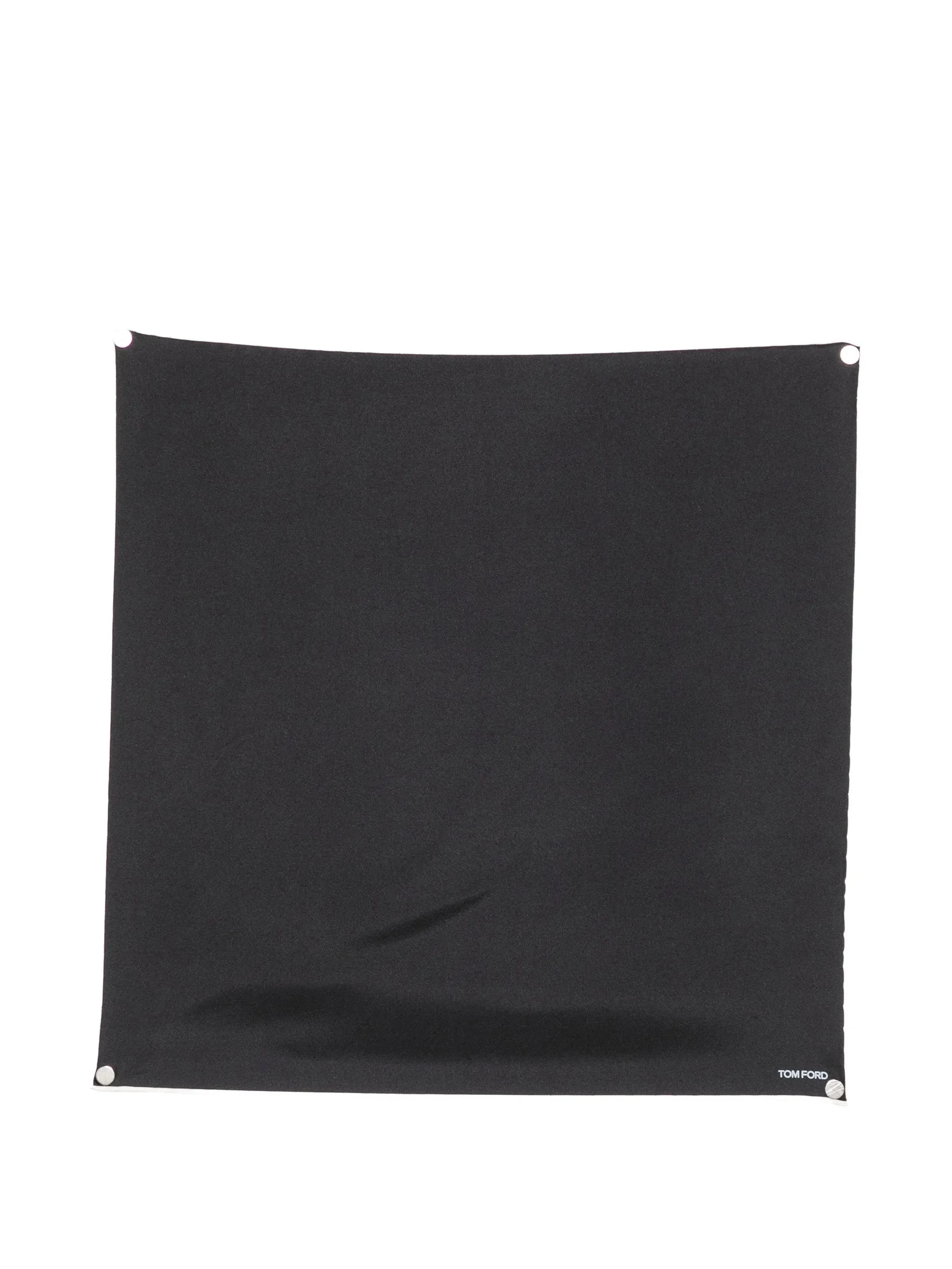Tom Ford Logo-print Pocket Square - 1