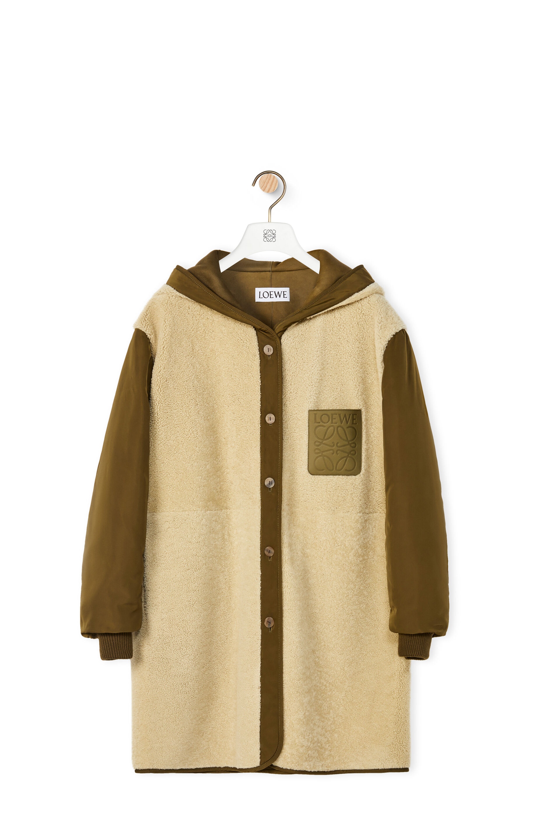 Parka in shearling - 1