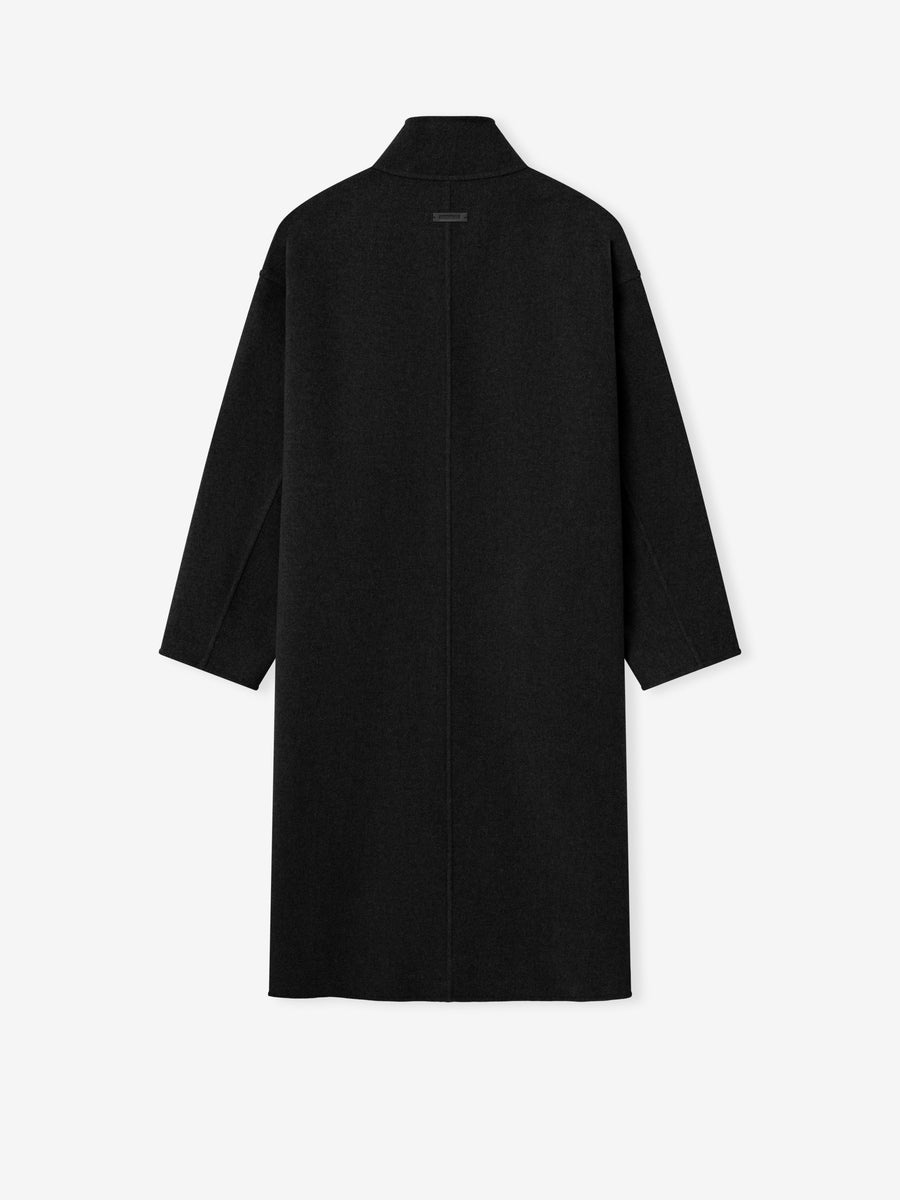 Wool Cashmere Highneck Coat - 5