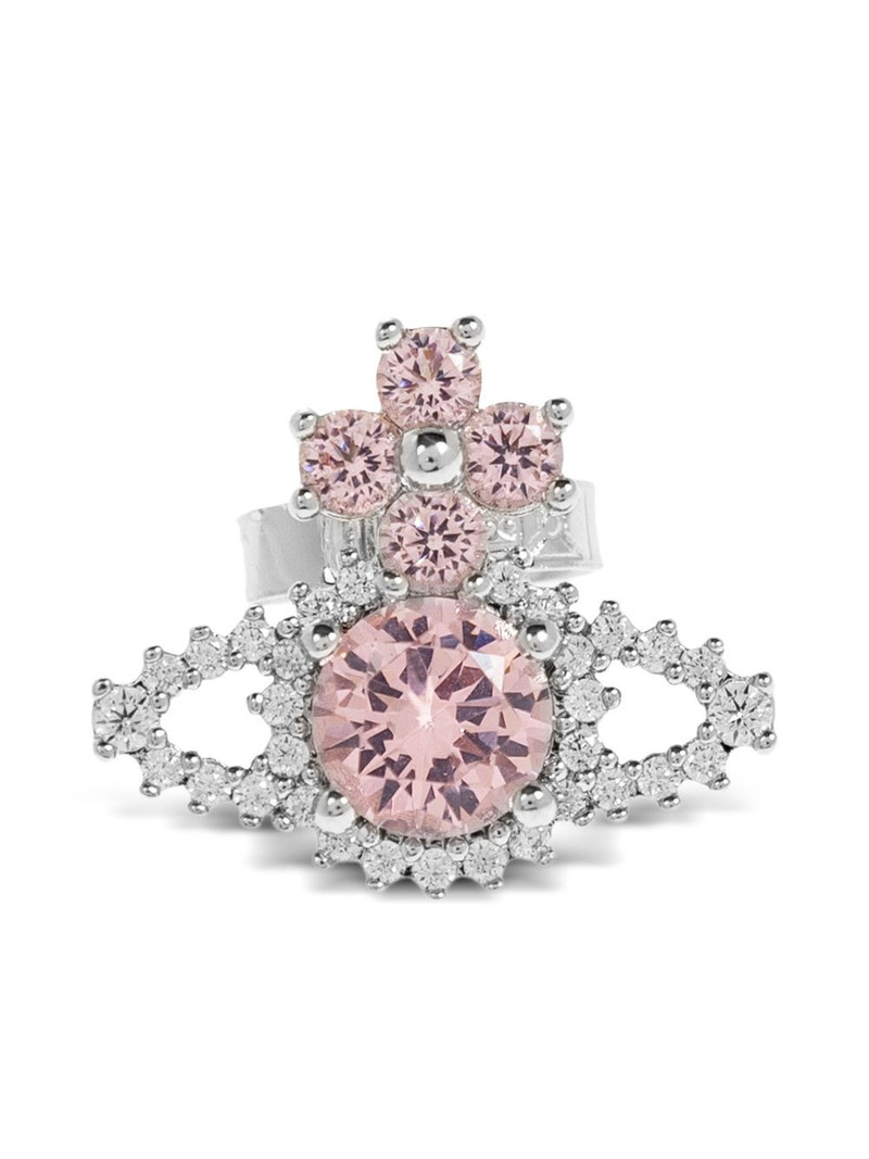 Orb crystal-embellished earrings 4