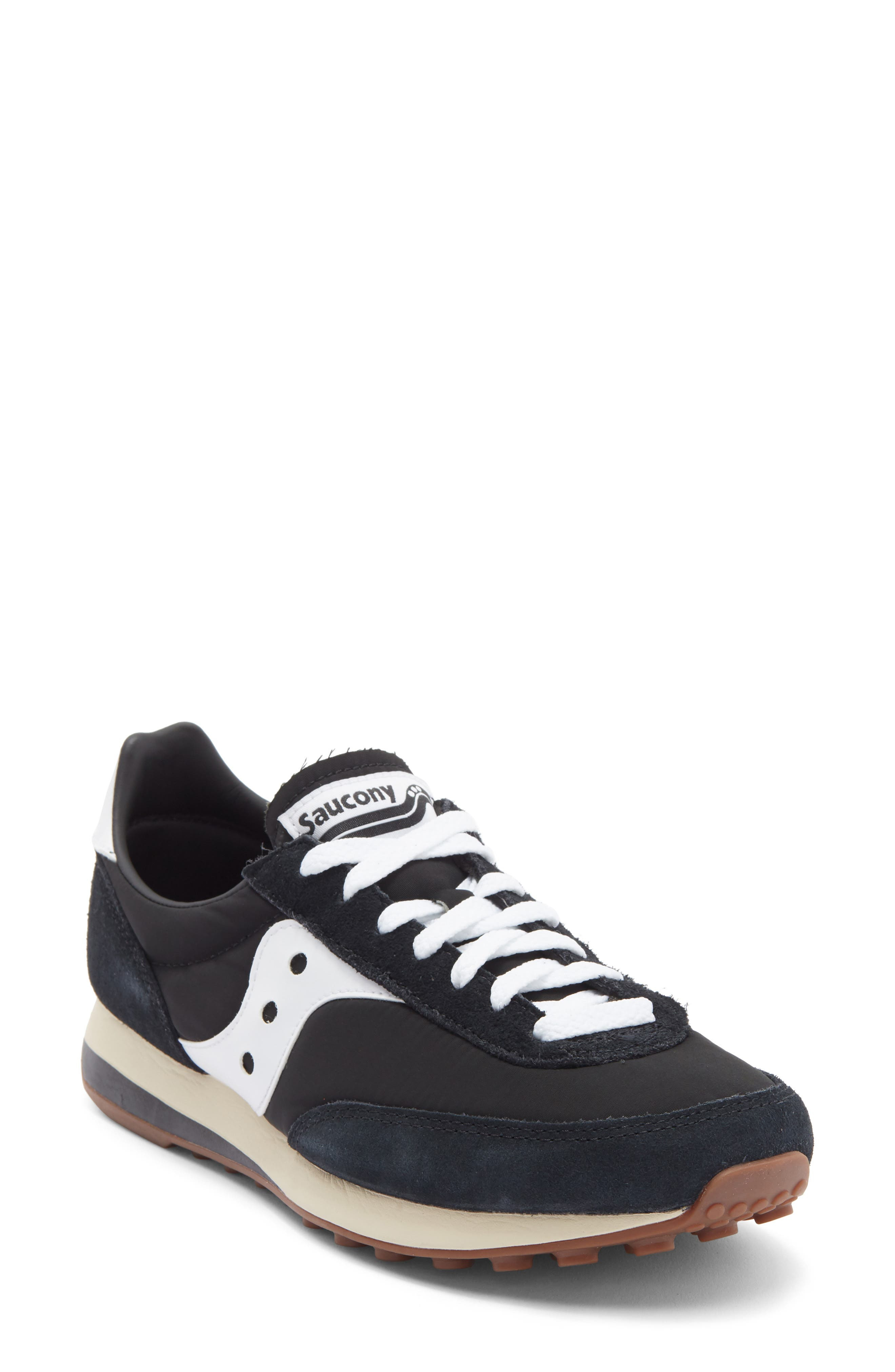 Saucony Gender Inclusive Trainer 80 Sneaker in Black/White at Nordstrom - 1