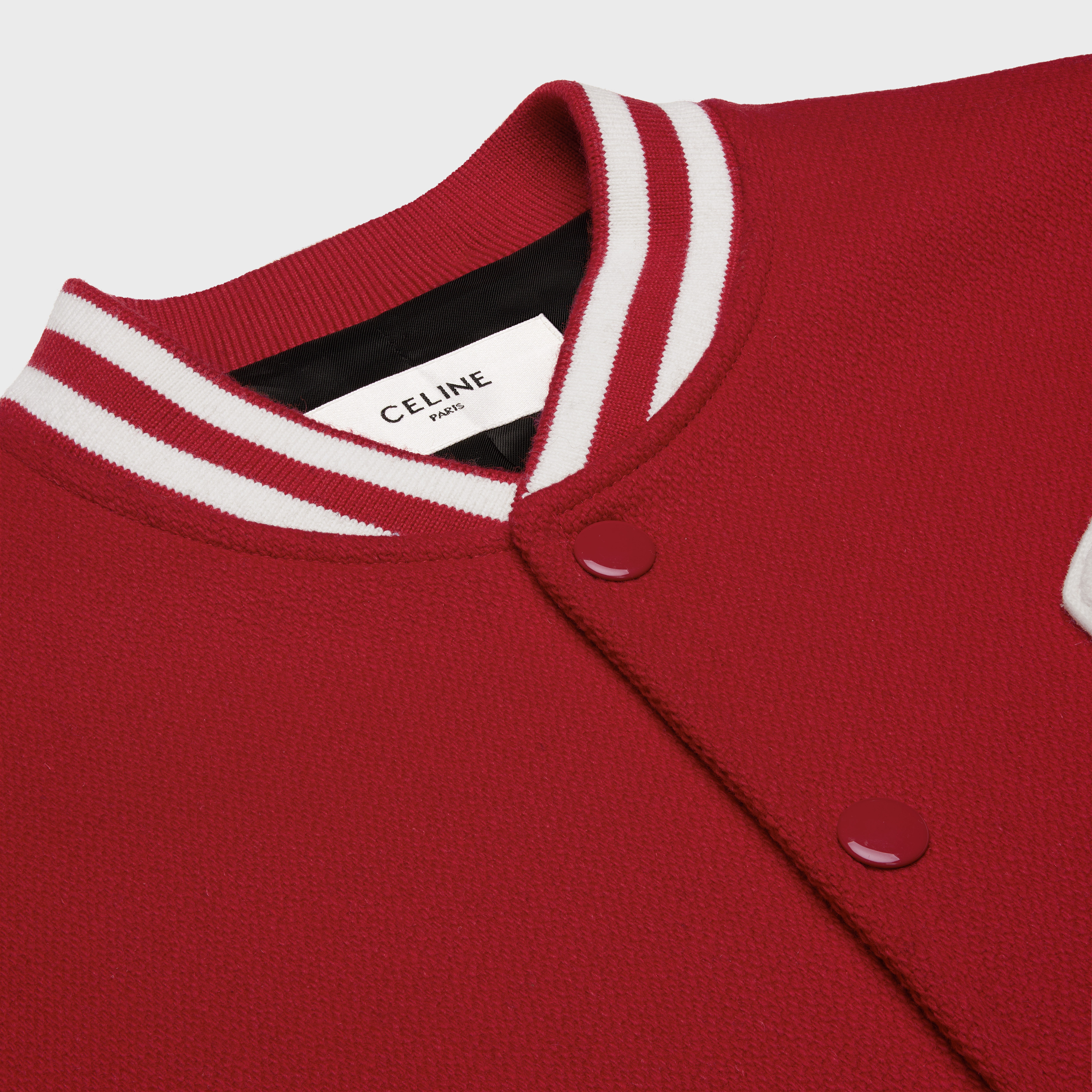 jackson teddy jacket in textured wool - 3