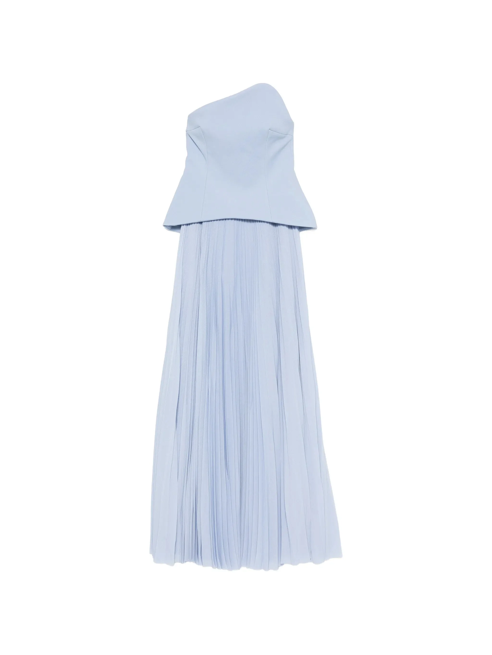 Solace London Britt Strapless Pleated Maxi Dress - 1
