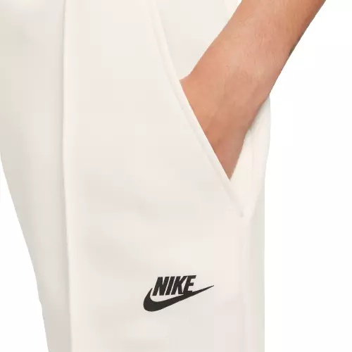 Women's Sportswear Tech Fleece Mid-Rise Joggers-Ivory - 3