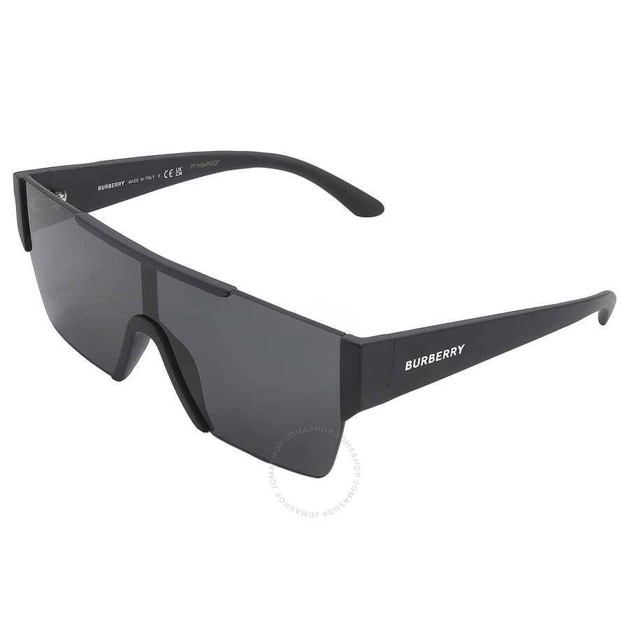 Burberry Dark Grey Shield Men's Sunglasses BE4291 346487 38 - 5
