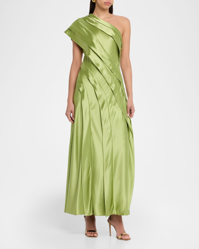 Blenfleet Satin Maxi Dress 4