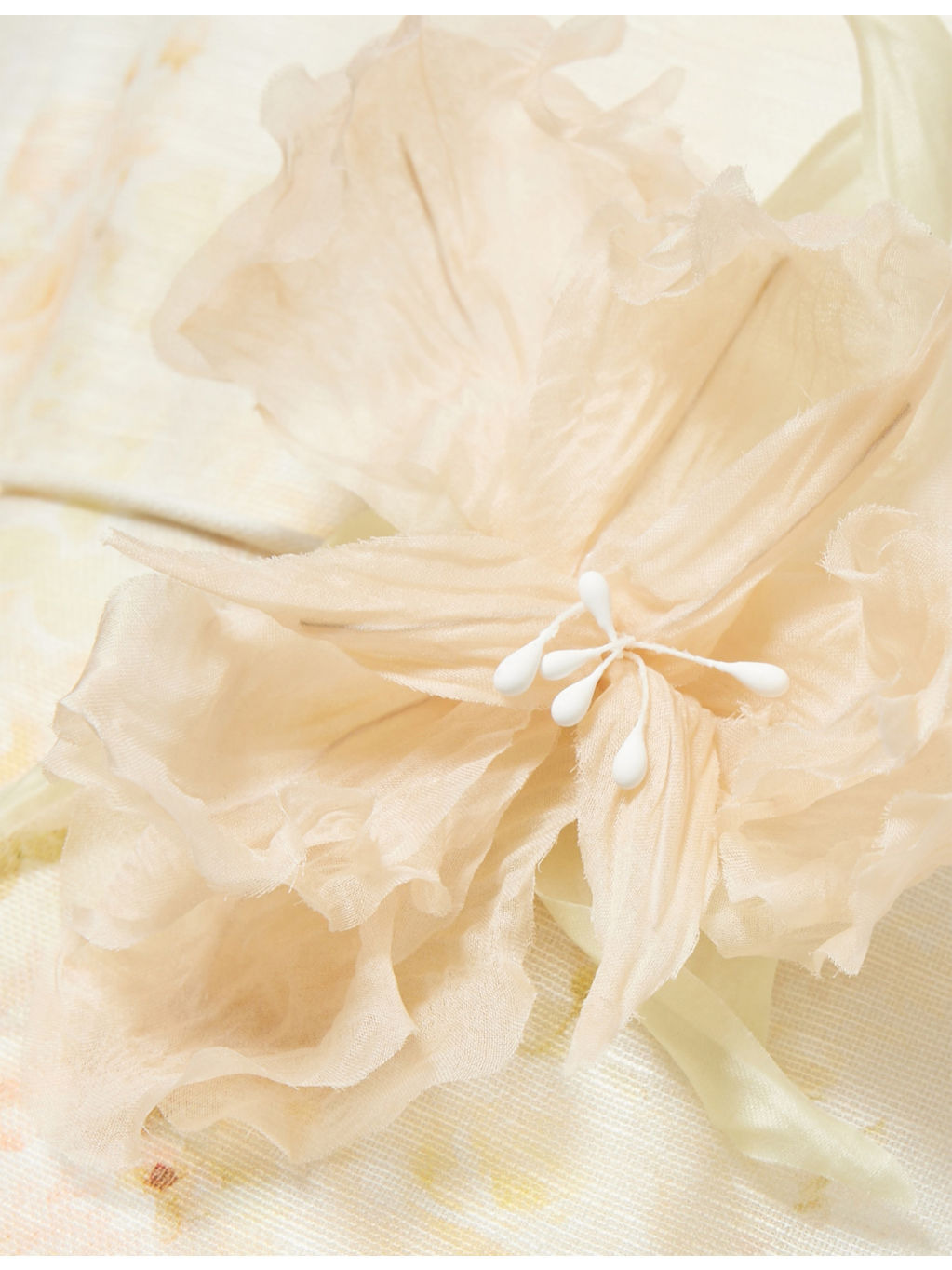 Memento Twist-Front Linen And Silk Mini Dress - 7