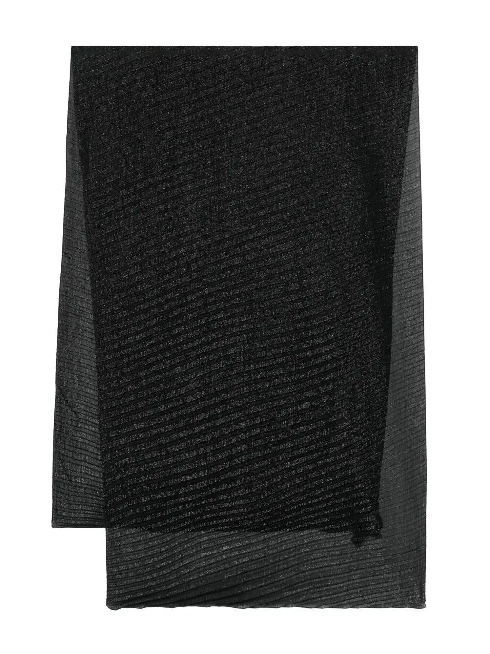 The STOLE by EMPORIO ARMANI is a luxurious accessory that enhances any outfit. Crafted from high-qua - 1