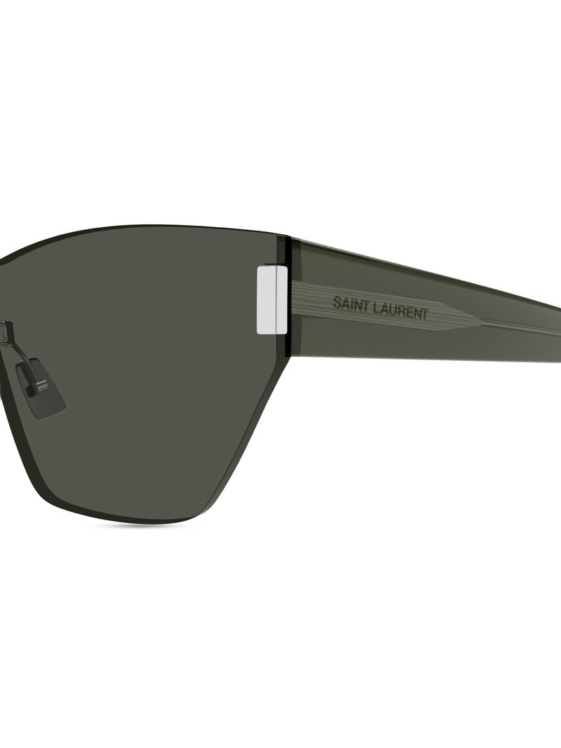Women's 99MM Mask Sunglasses - Grey 3