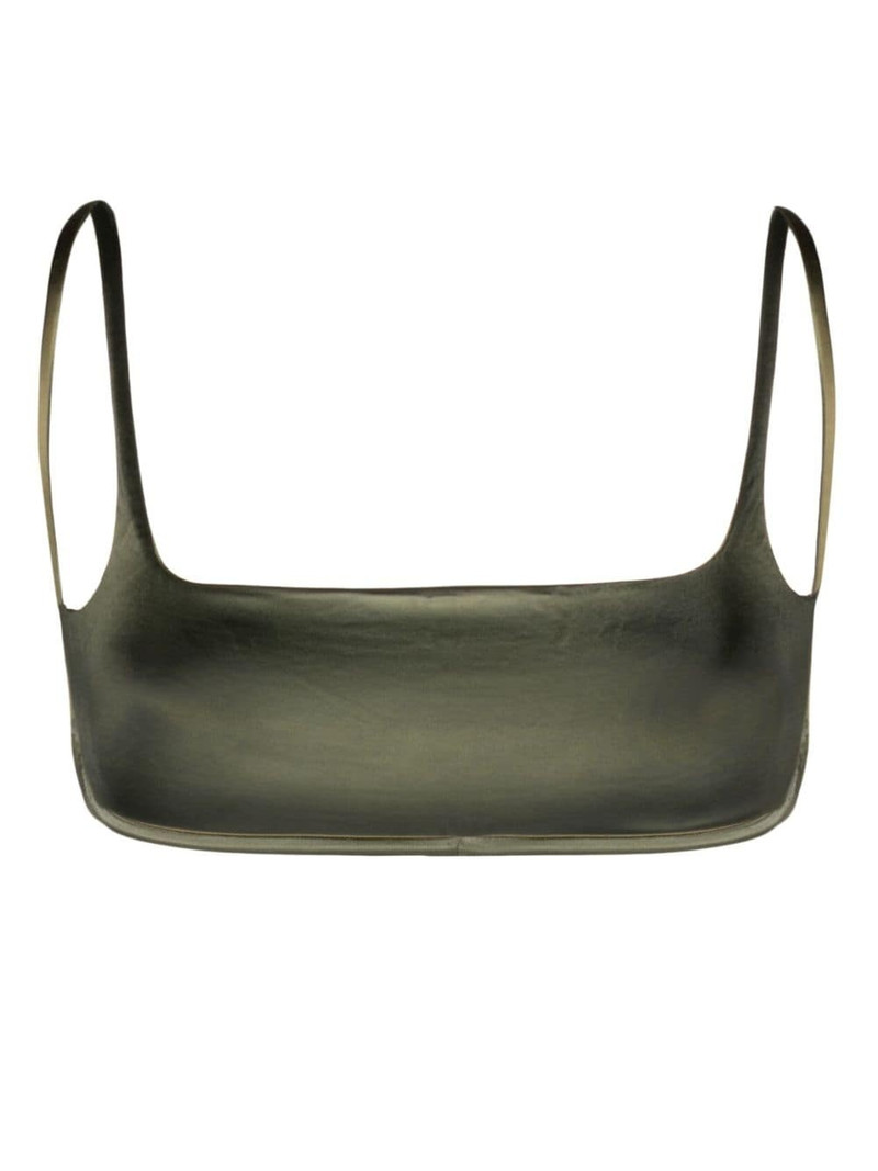 ISA BOULDER reversible spaghetti-strap bikini top outlook