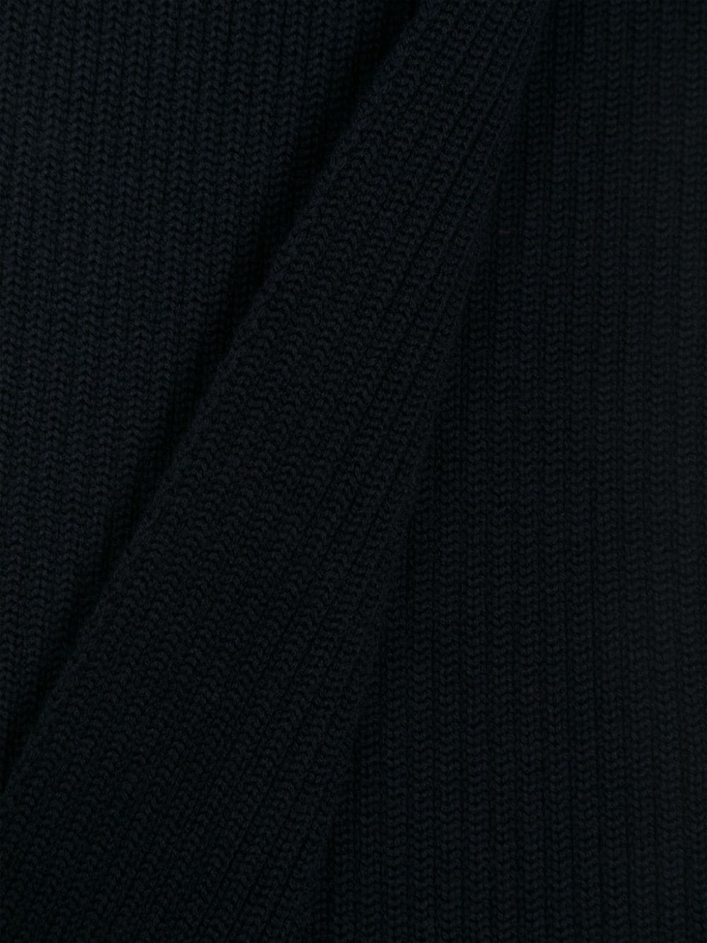 logo-patch scarf - 3
