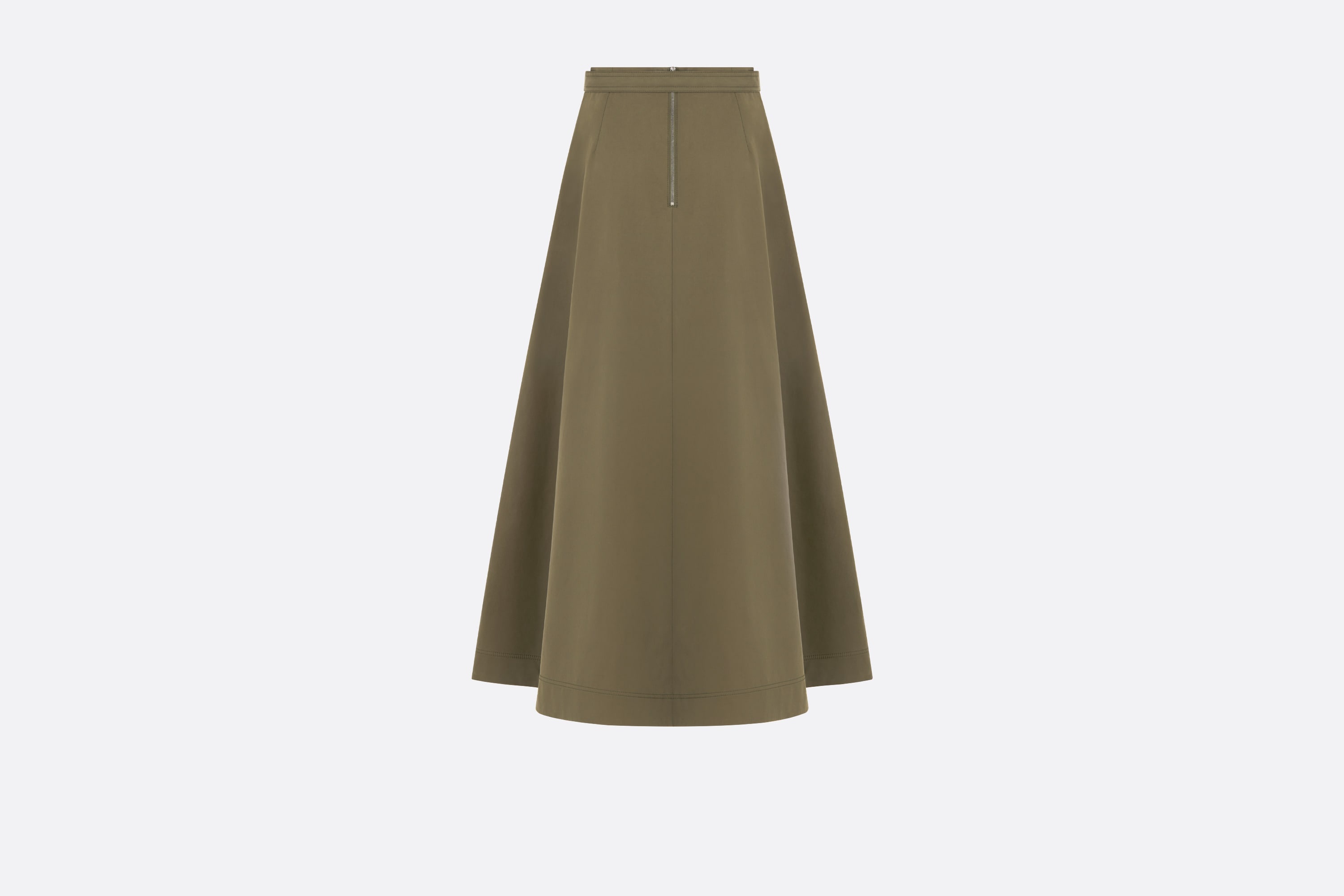 Mid-Length Belted Skirt - 2
