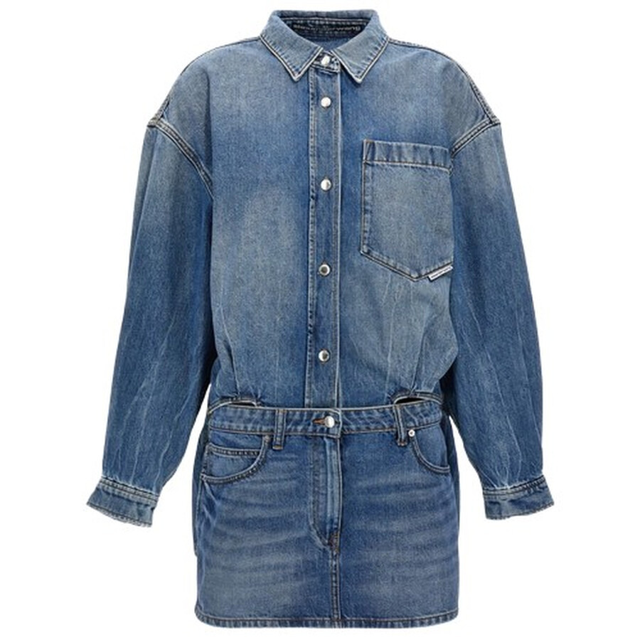 T by Alexander Wang Prestyle Mini Shirt Dress - 6