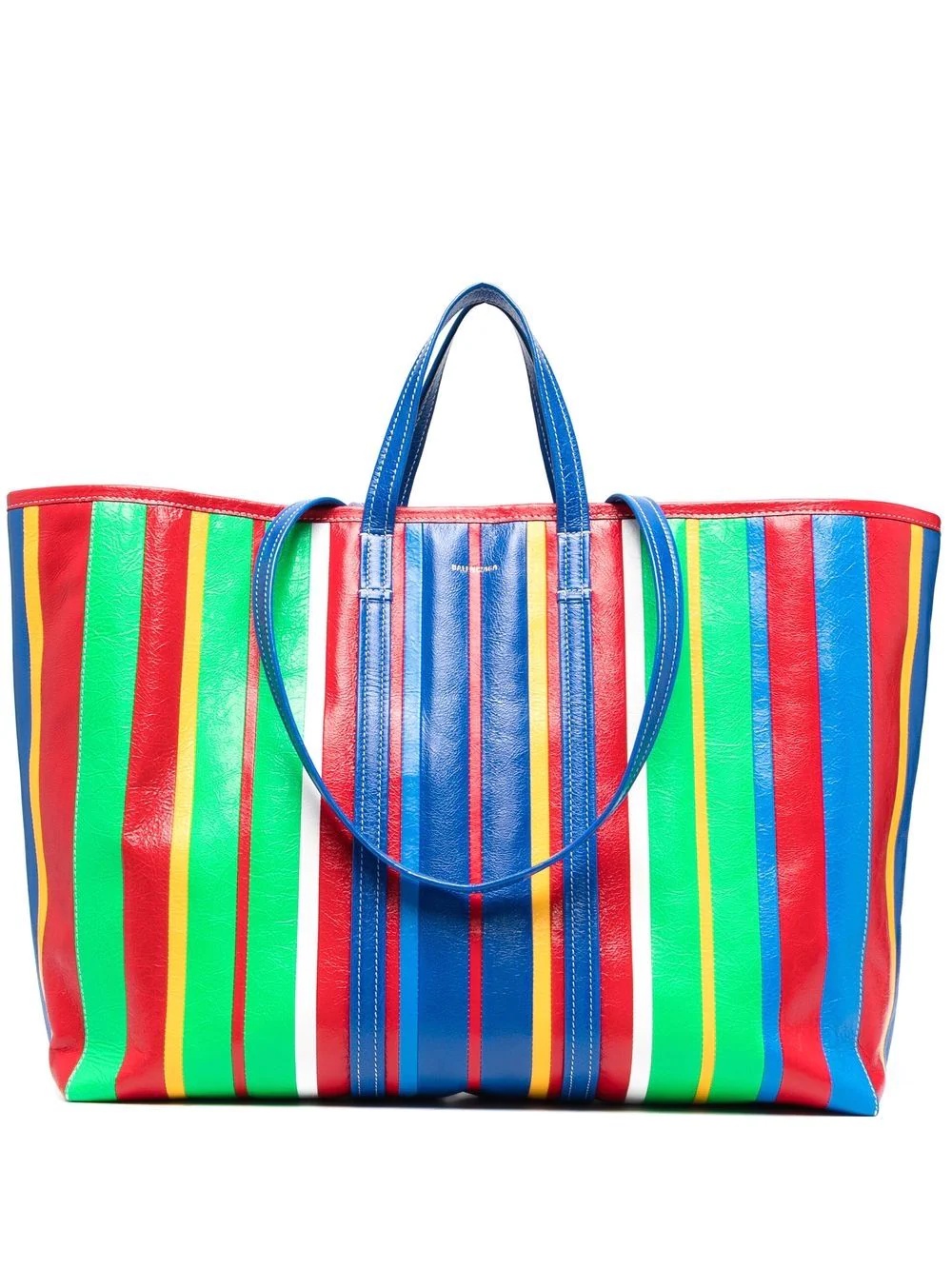 large Barbes East-West striped shopper tote - 1