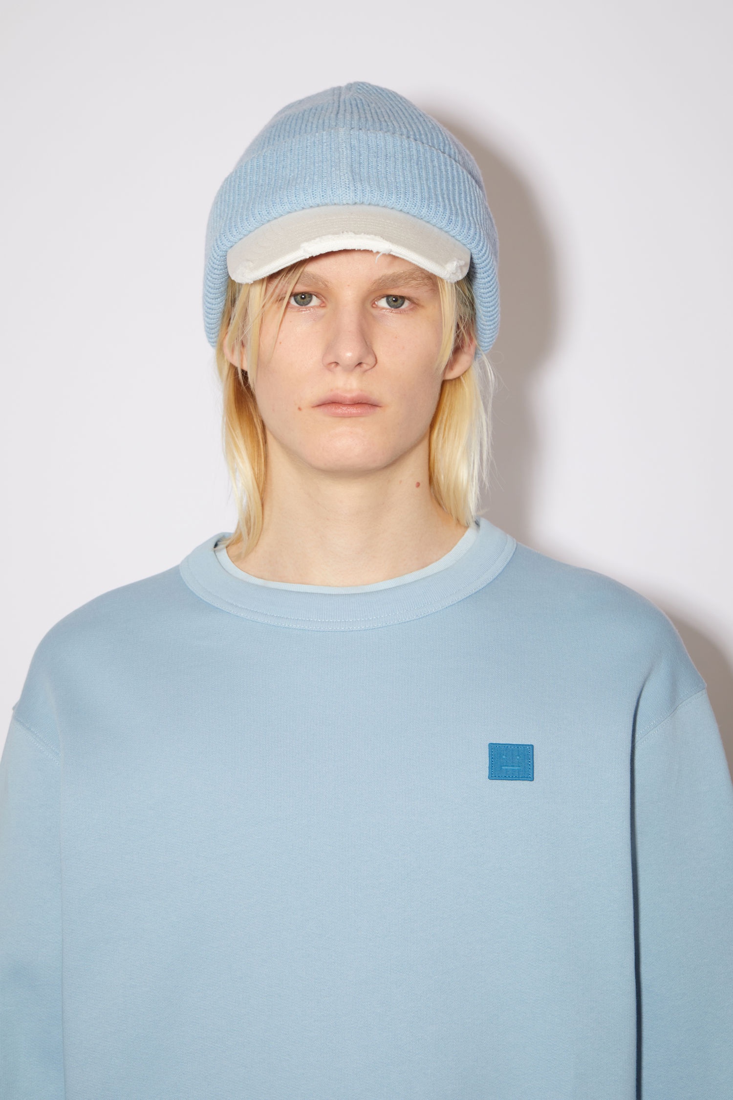 Crew neck sweatshirt - Powder blue - 5