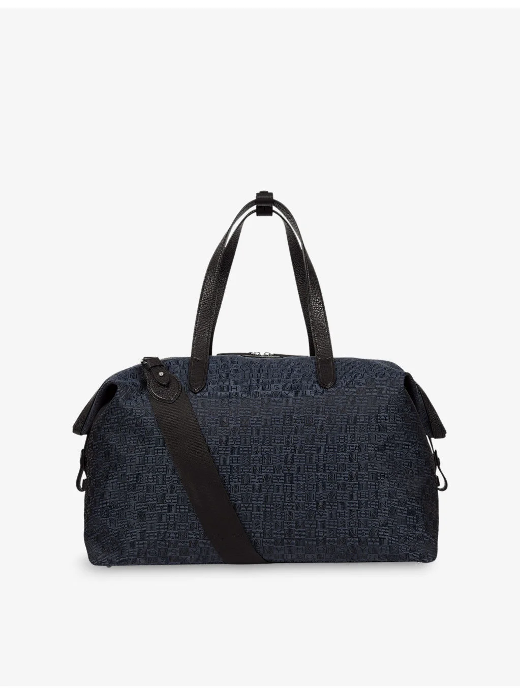 Monogram-Stamp Canvas Travel Bag - 1