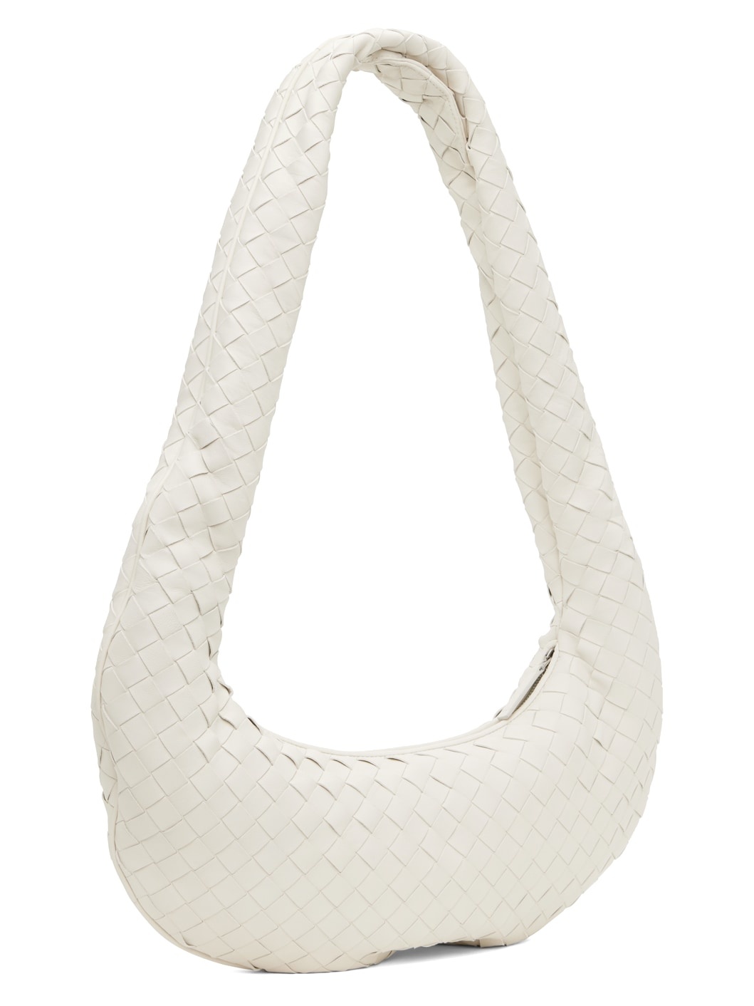 White Zip Tote - 3