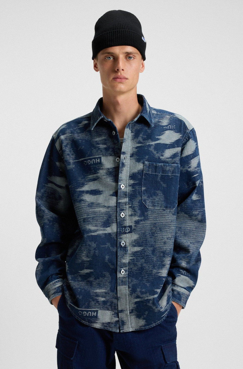 RIB-KNIT BEANIE HAT WITH LOGO LABEL 4