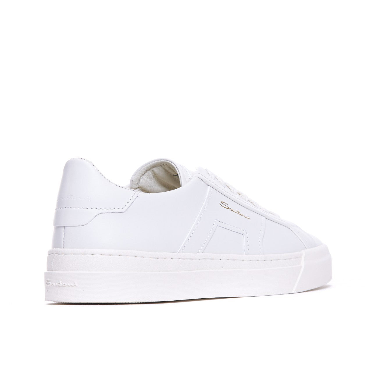 Santoni Men Double Buckle Sneakers - 2