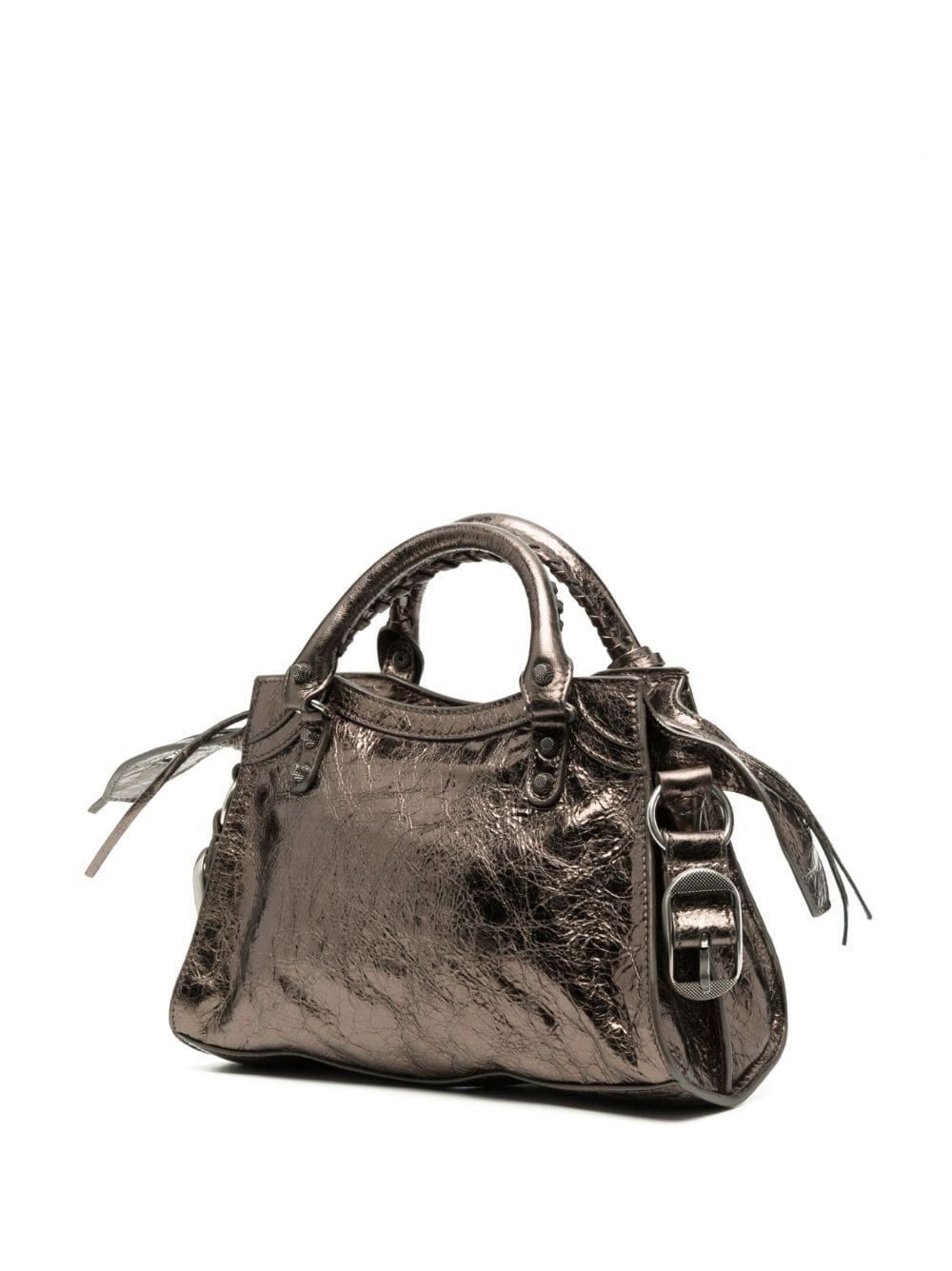 XS Neo Cagole metallic tote bag - 4
