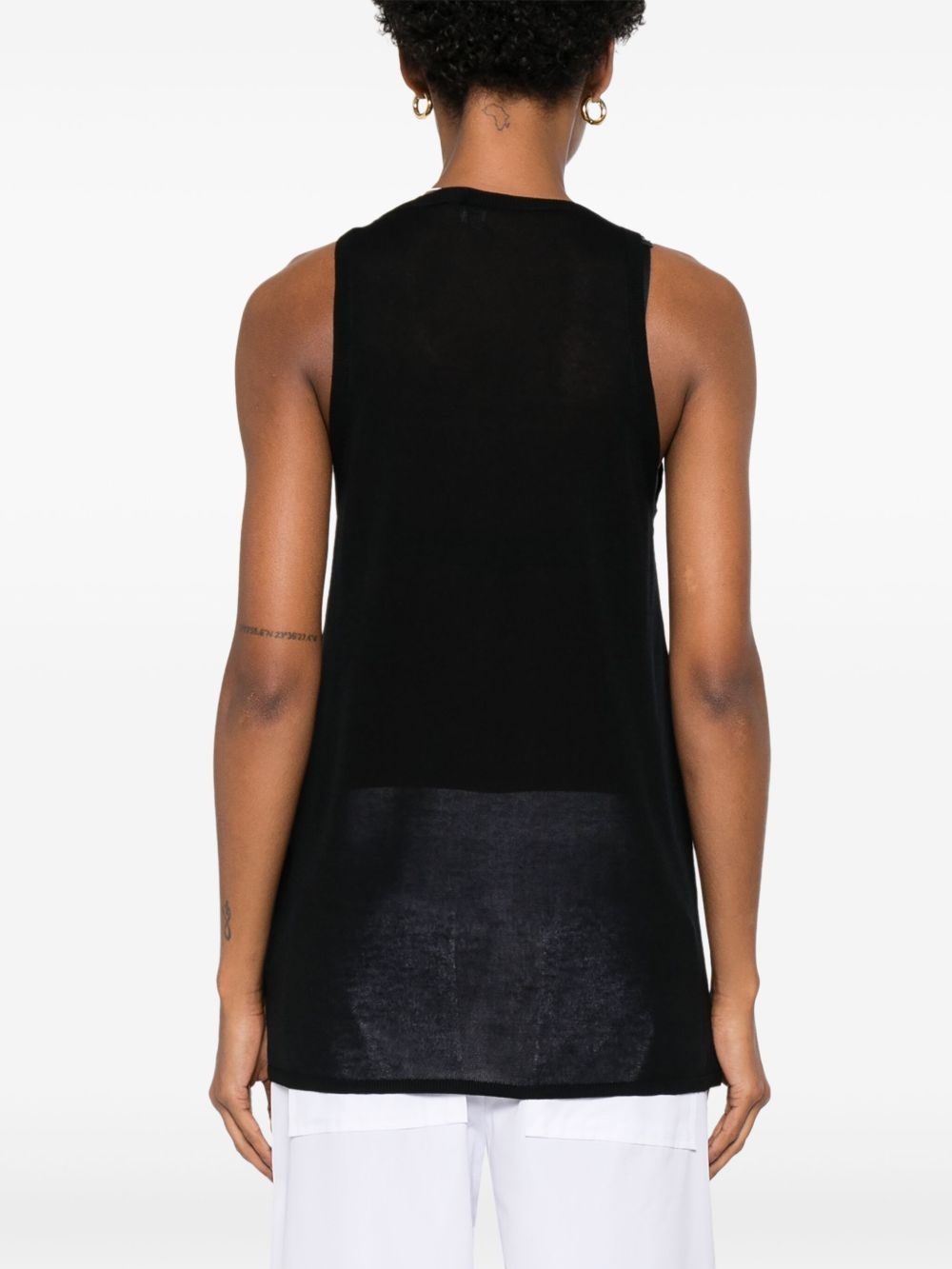 knitted tank top - 4