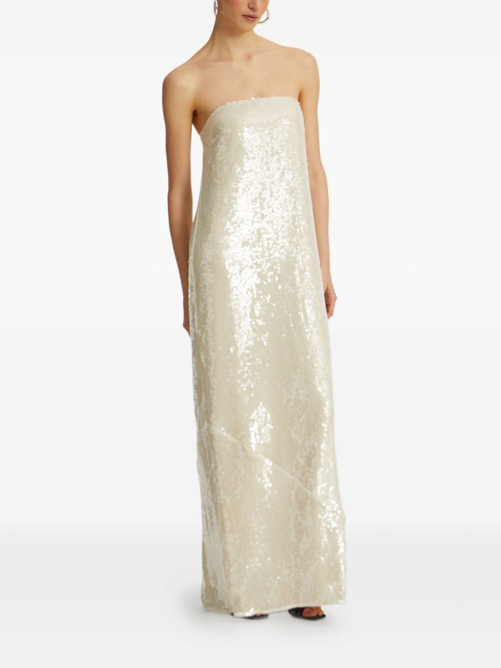sequin maxi dress - 2