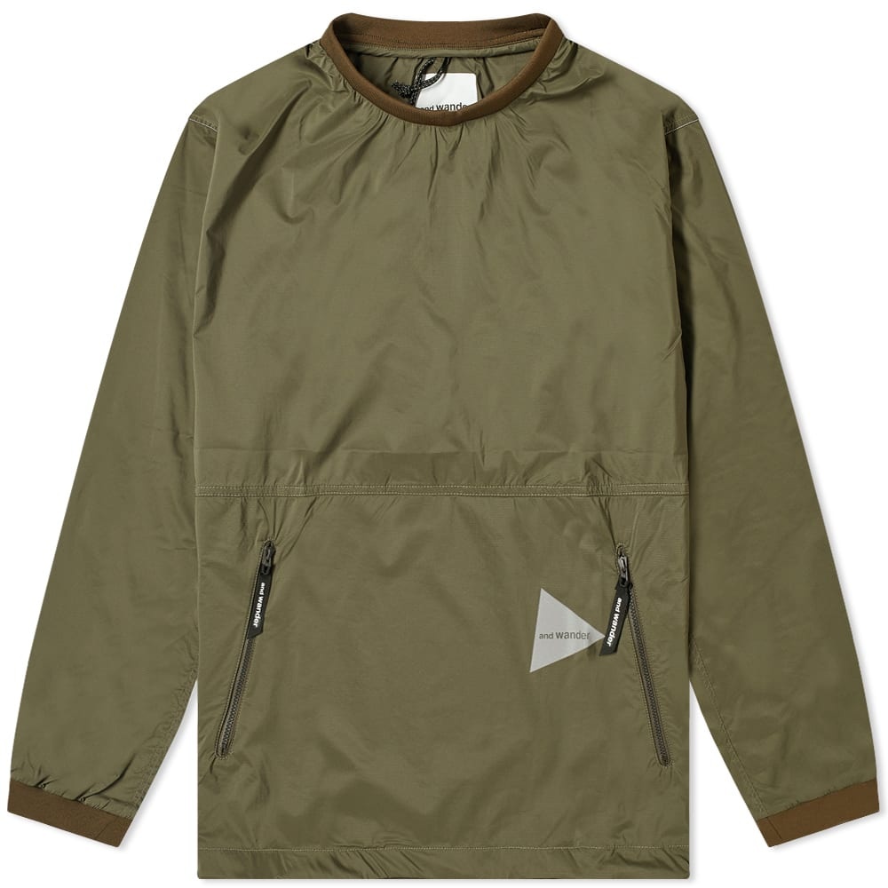 And Wander Pertex Wind Sweat - 1