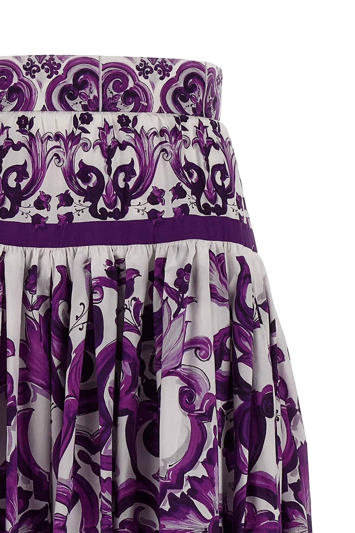Majolica print skirt - 4