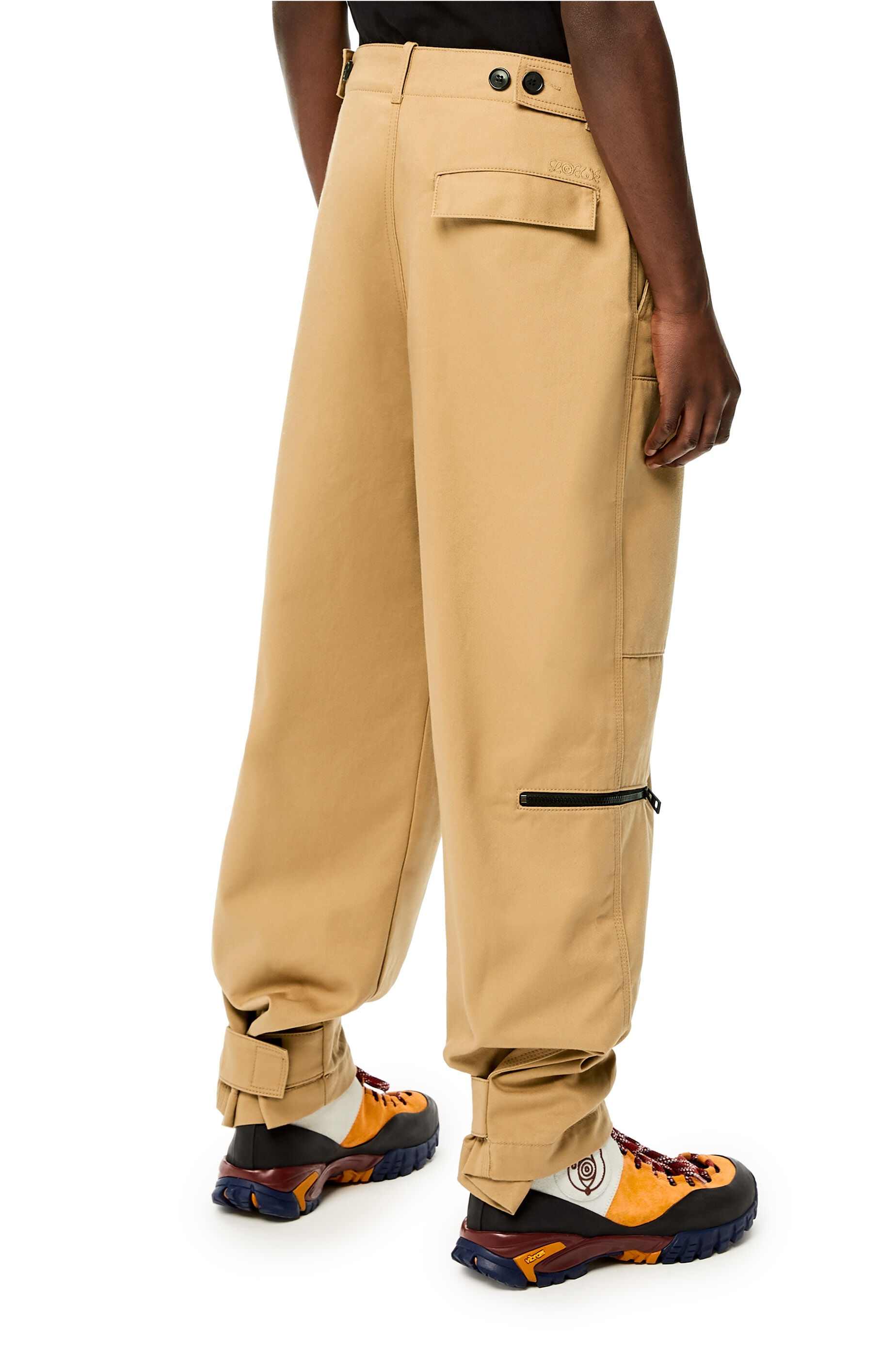 Utility cargo pants in organic cotton - 4