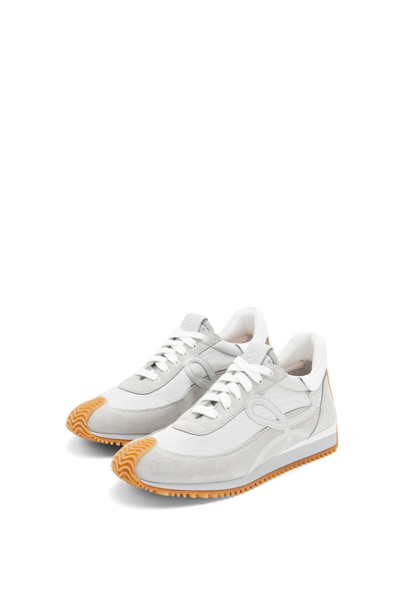 Loewe Flow Runner in nylon and suede outlook