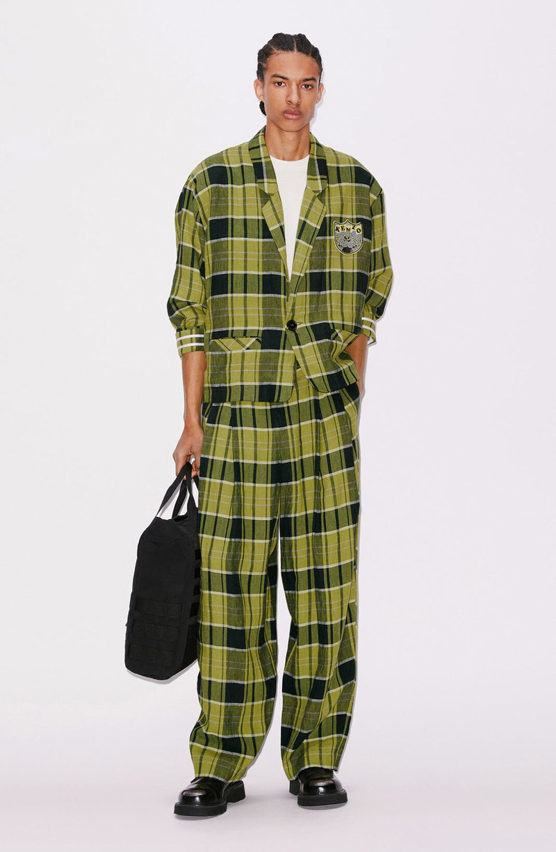 'BOKE Boy' check workwear jacket 3