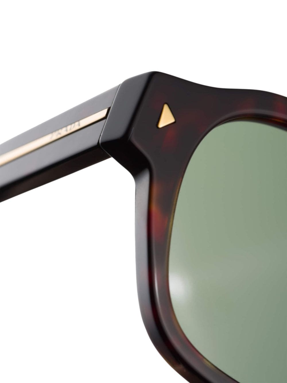 logo-plaque square-frame sunglasses - 4
