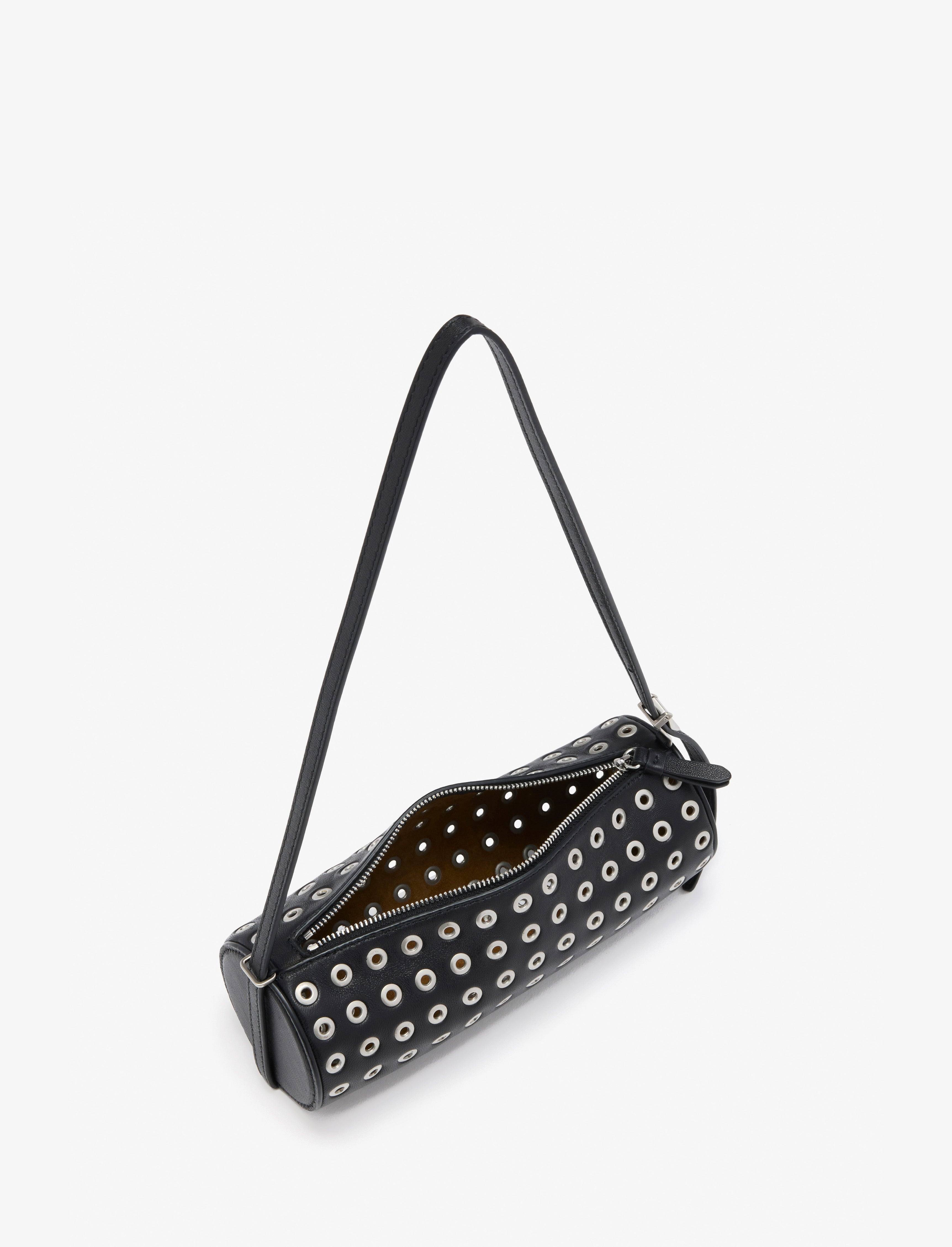 Silo Bag in Eyelet Covered Nappa - 5