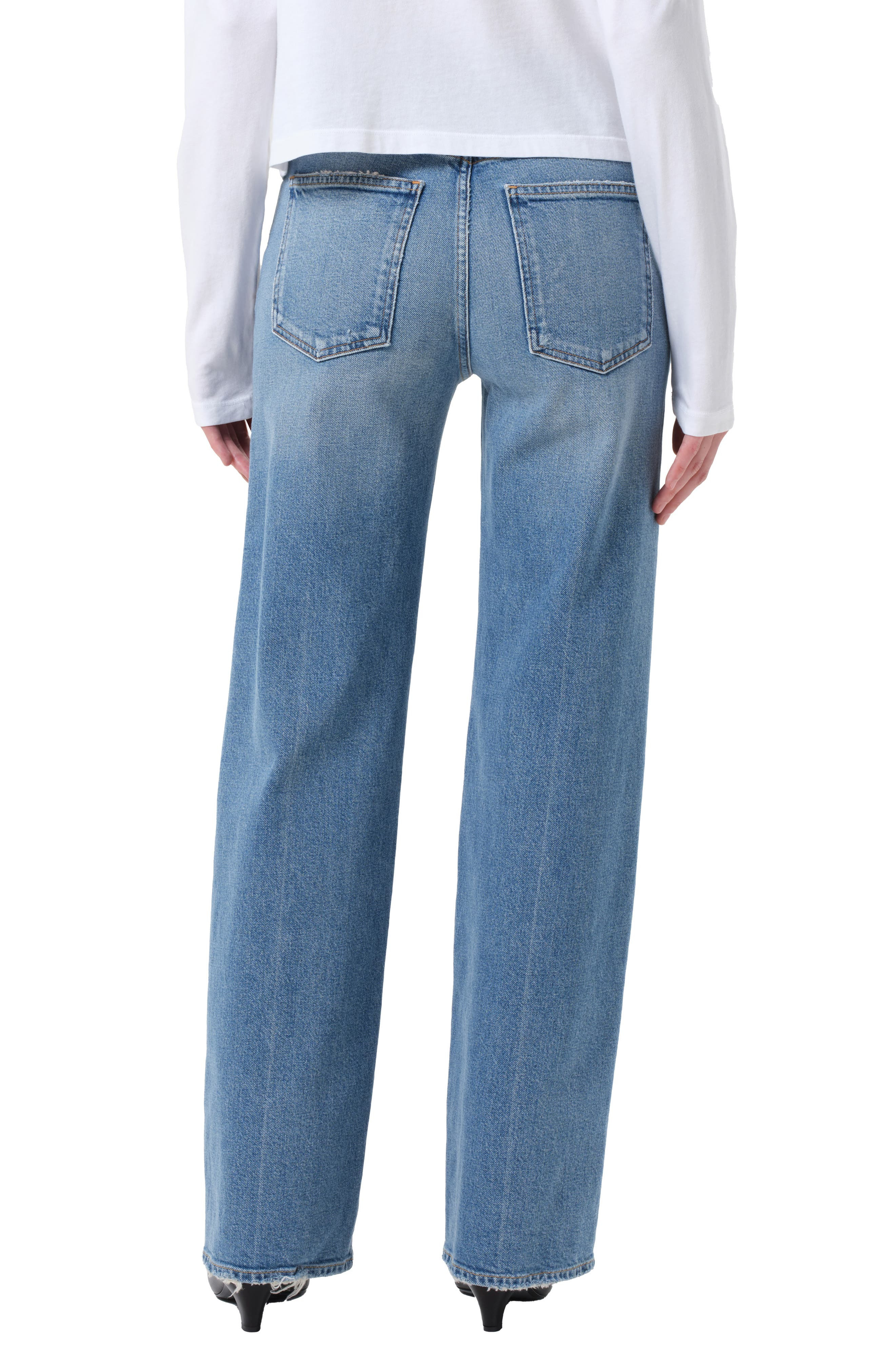 AGOLDE Harper Relaxed Straight Leg Jeans in Forum at Nordstrom - 2