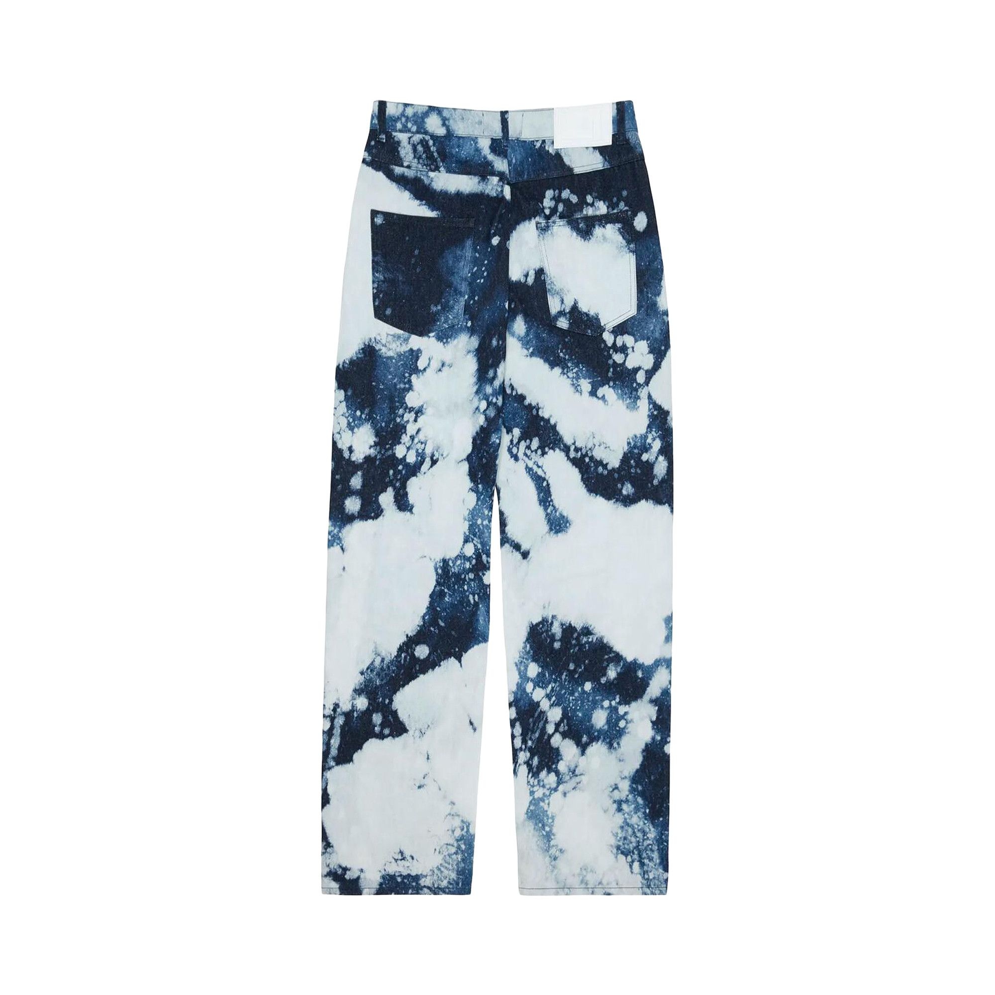 A-Cold-Wall* Hand Bleached Wide Leg Jean 'Bleach Wash' - 2