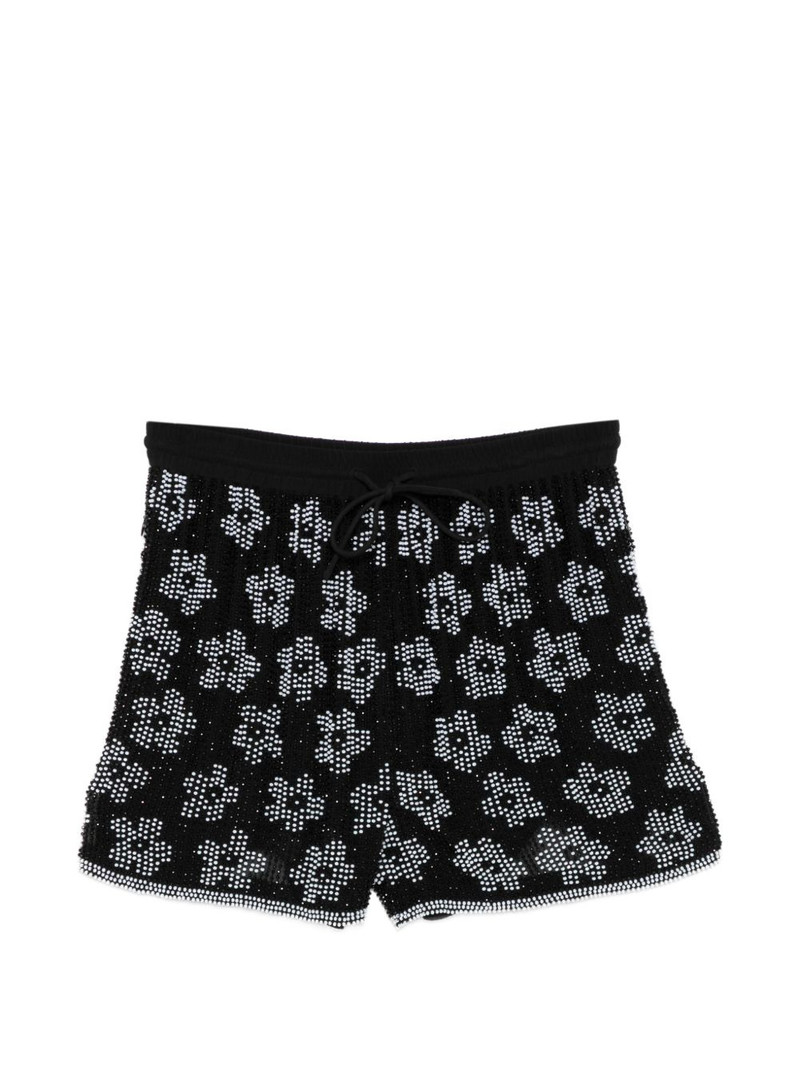 floral sequin shorts 1