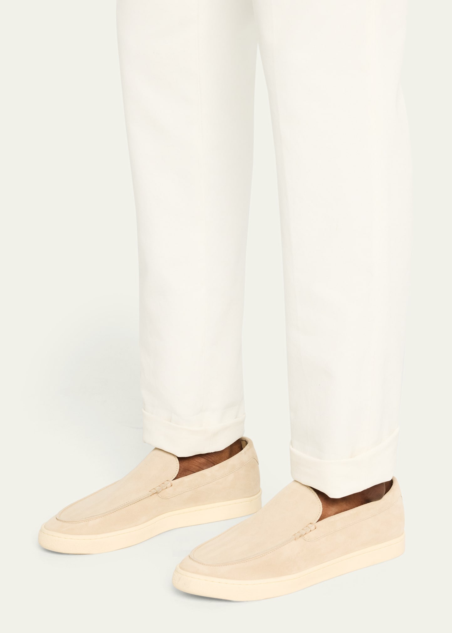 Men's Hybrid Venetian Suede Slip-Ons - 2