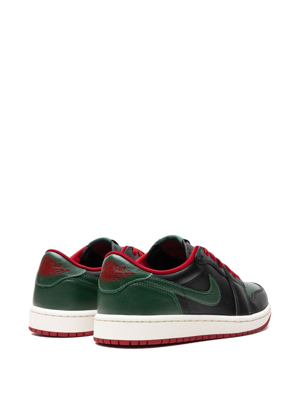 Jordan 1 Retro Low OG "Black/Gorge Green" sneakers - 3