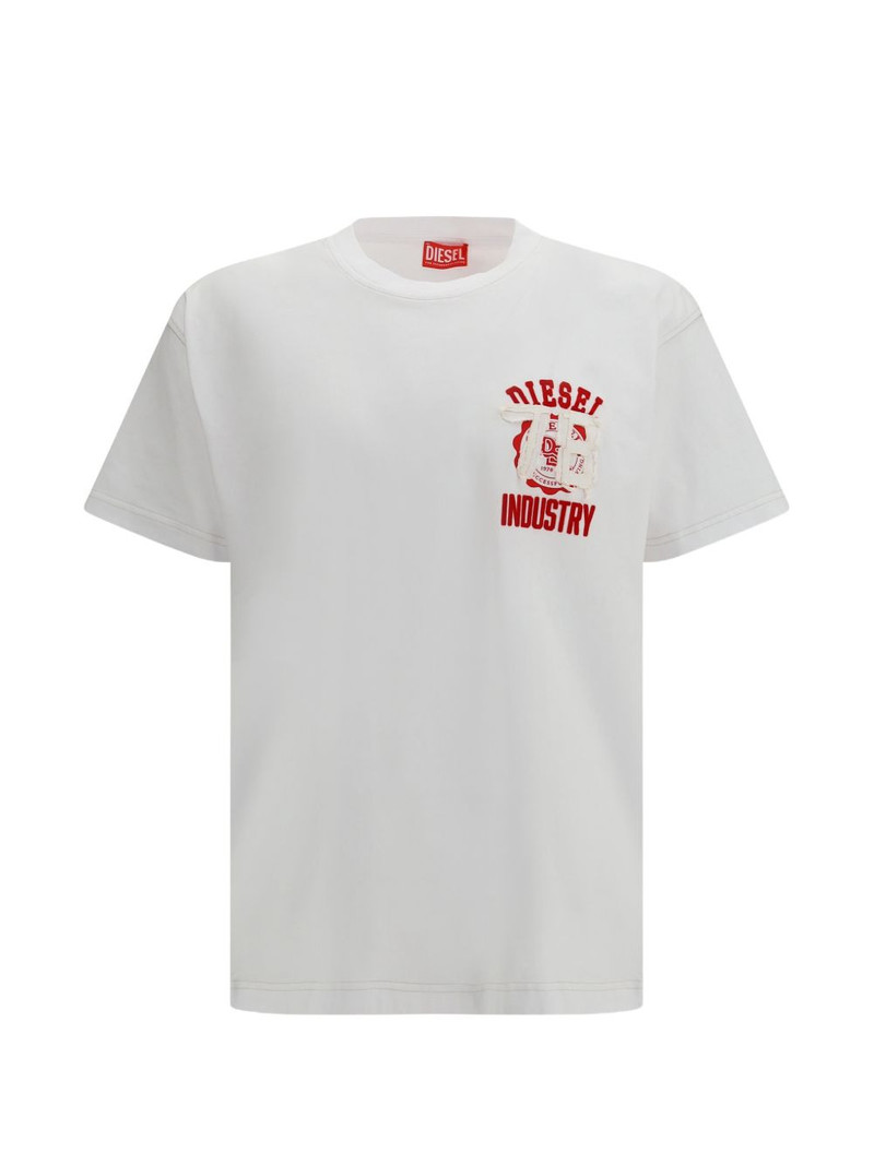 T-Norm-V14 logo applique T-shirt 1