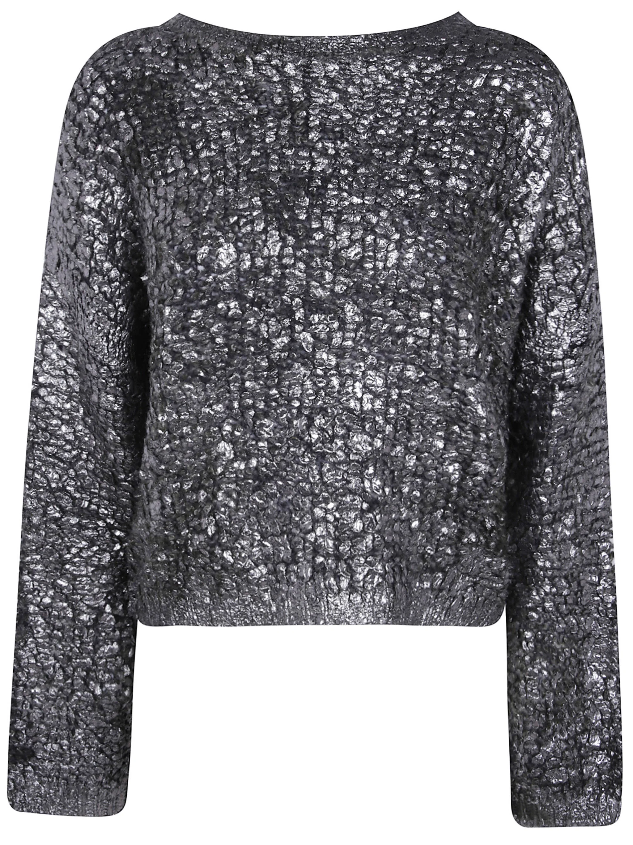 Sweater Cashmere And Silk "Hand Painted Cashmere And Silk Ro - 1