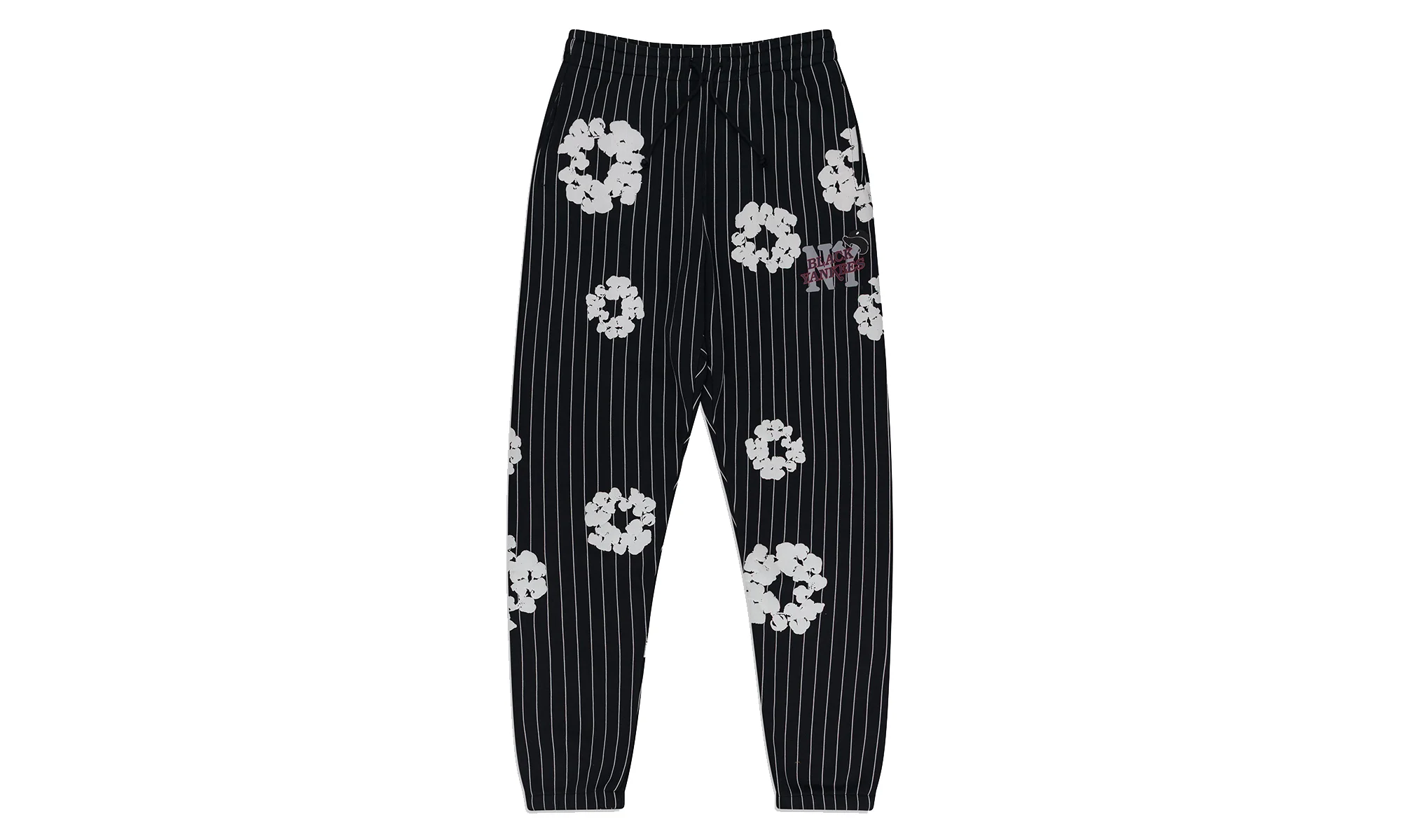 Yankees Cotton Wreath Sweatpants "Black" DT889 - 1