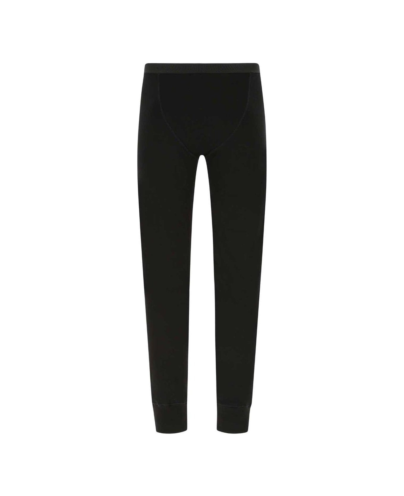 Logo Waistband Slim Cut Leggings - 2