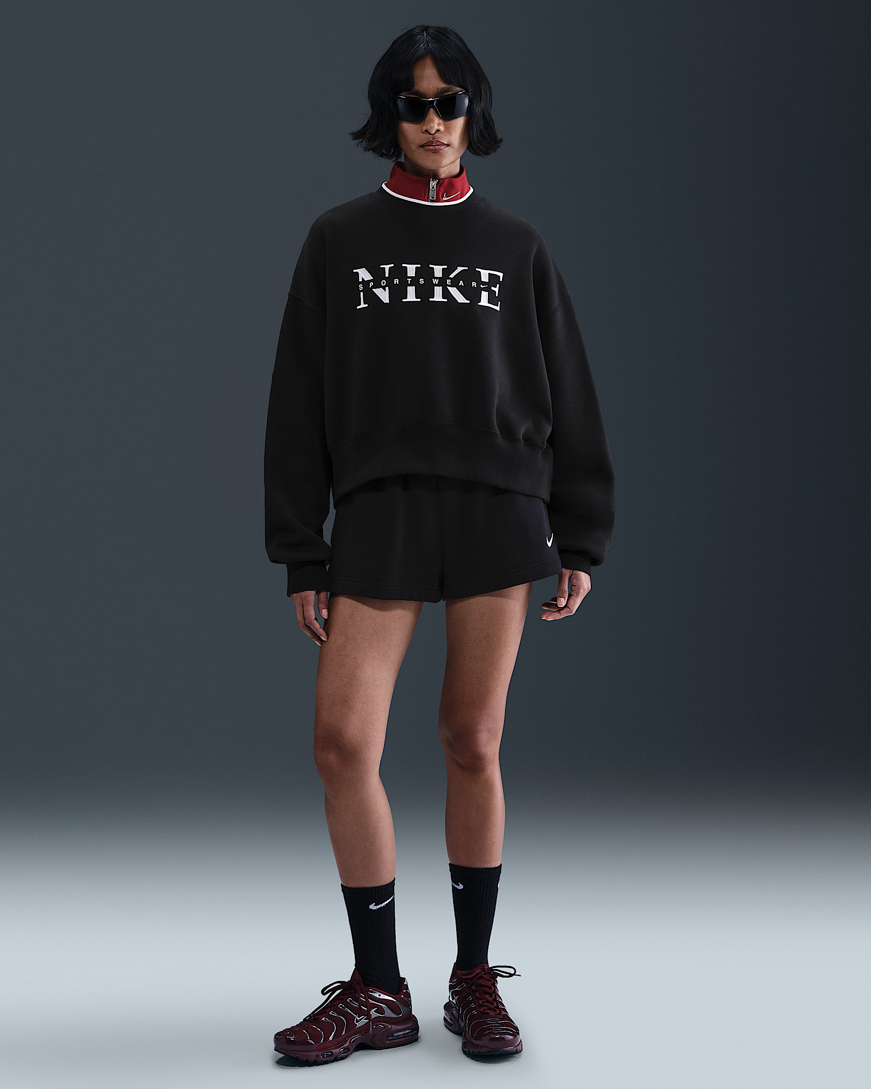 Nike Sportswear Phoenix Fleece Women's Oversized Crew-Neck Sweatshirt - 4