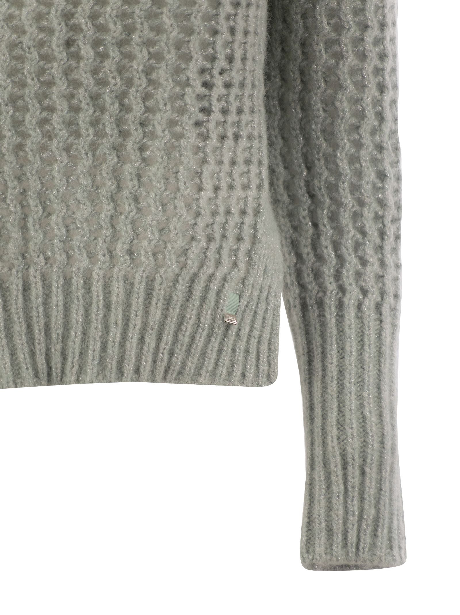 Herno Women Knitwear In Alpaca And Wool Yarn - 4