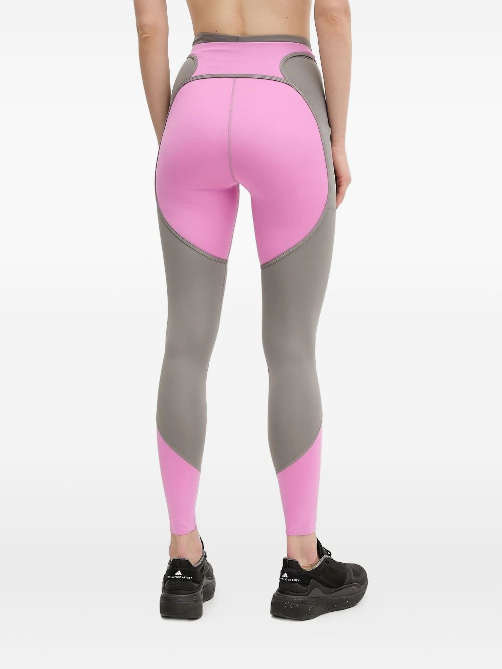panelled pocket leggings - 2