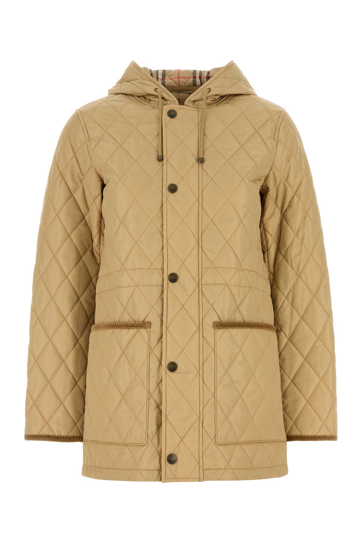 Beige nylon jacket - 1