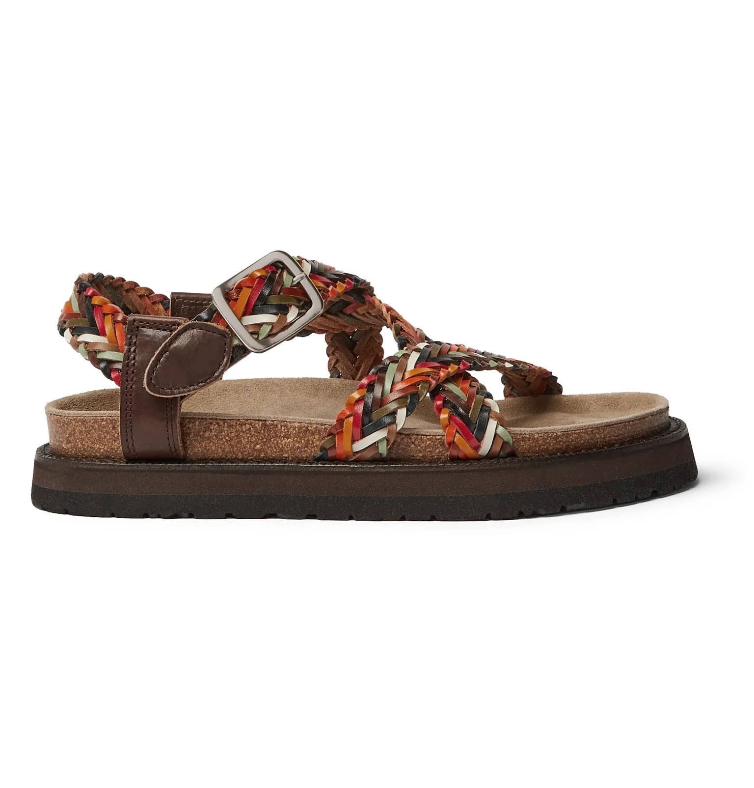 Compile Woven Leather Sandals - 1