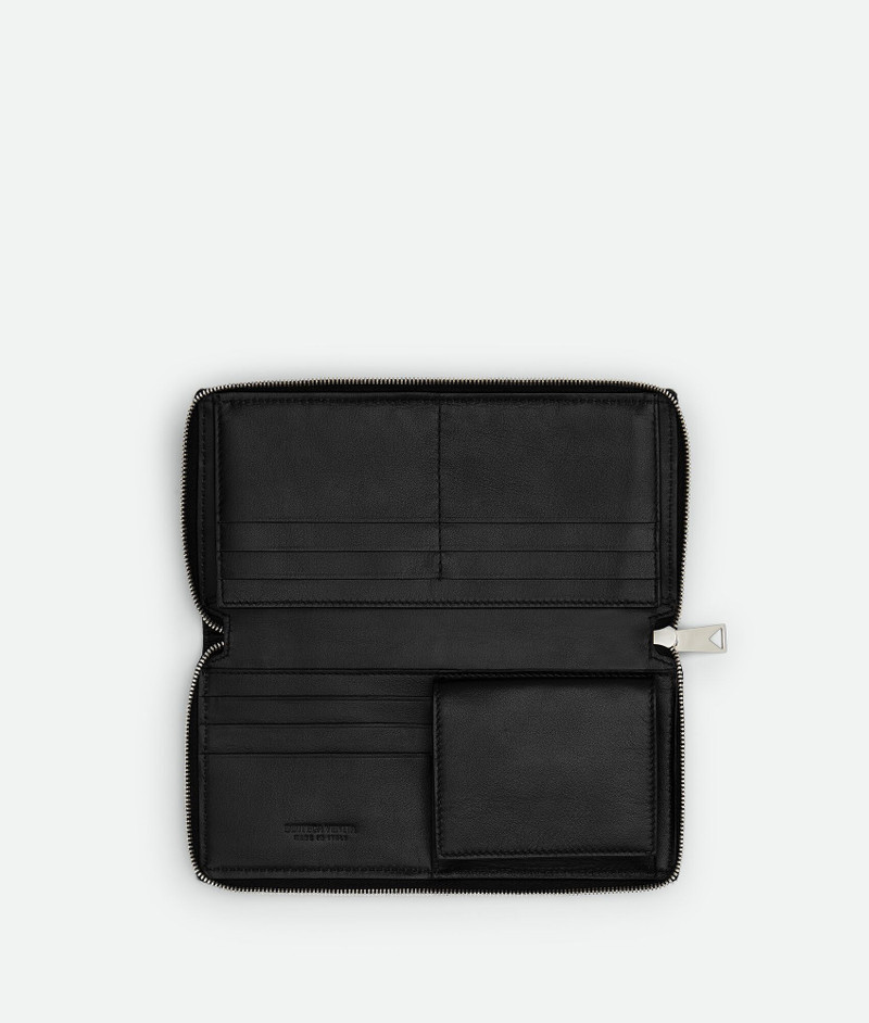 Bottega Veneta slim zip around wallet outlook