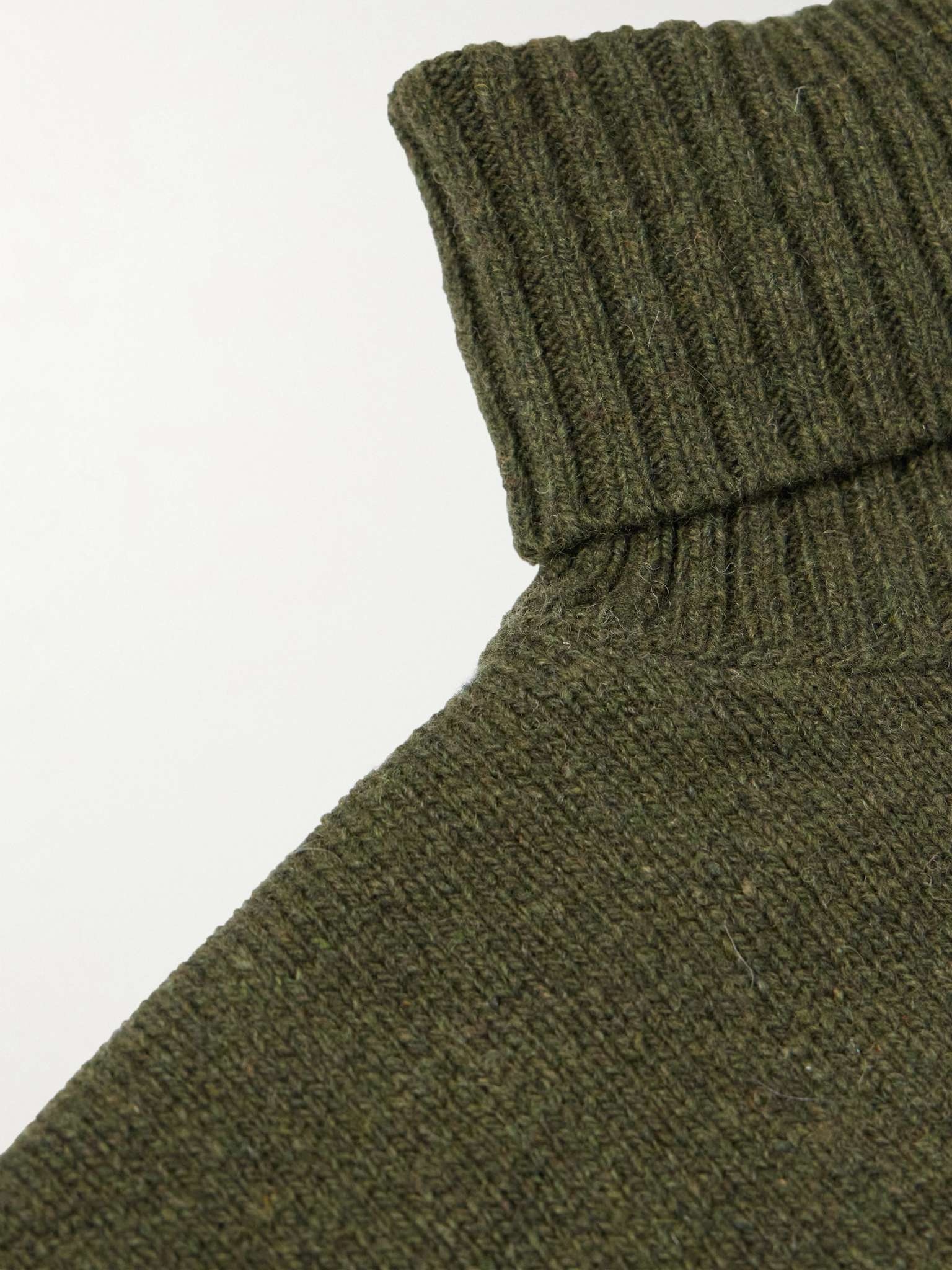 Wool-Blend Rollneck Sweater - 5