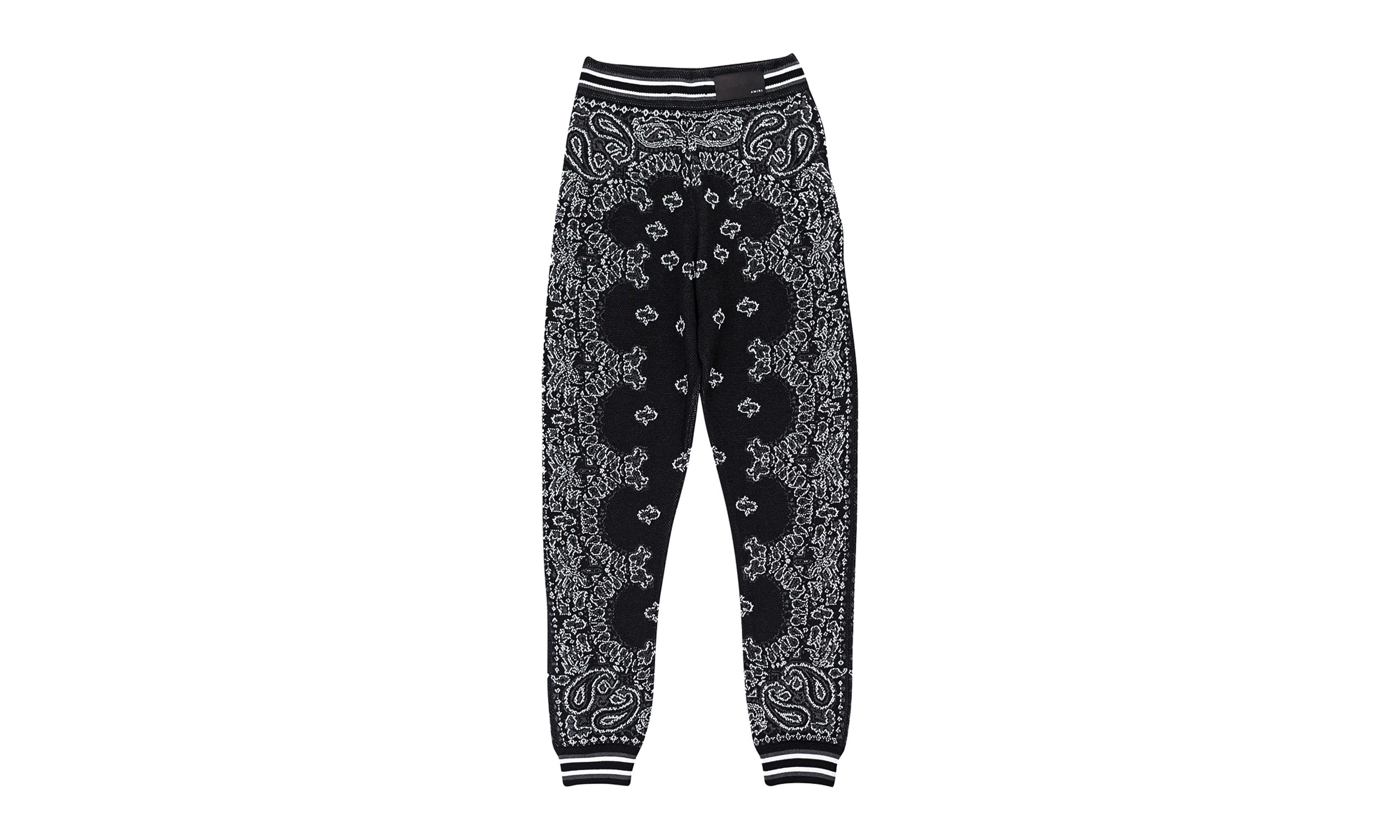 BANDANA B-BALL SWEATPANTS "Black/Grey" - 2